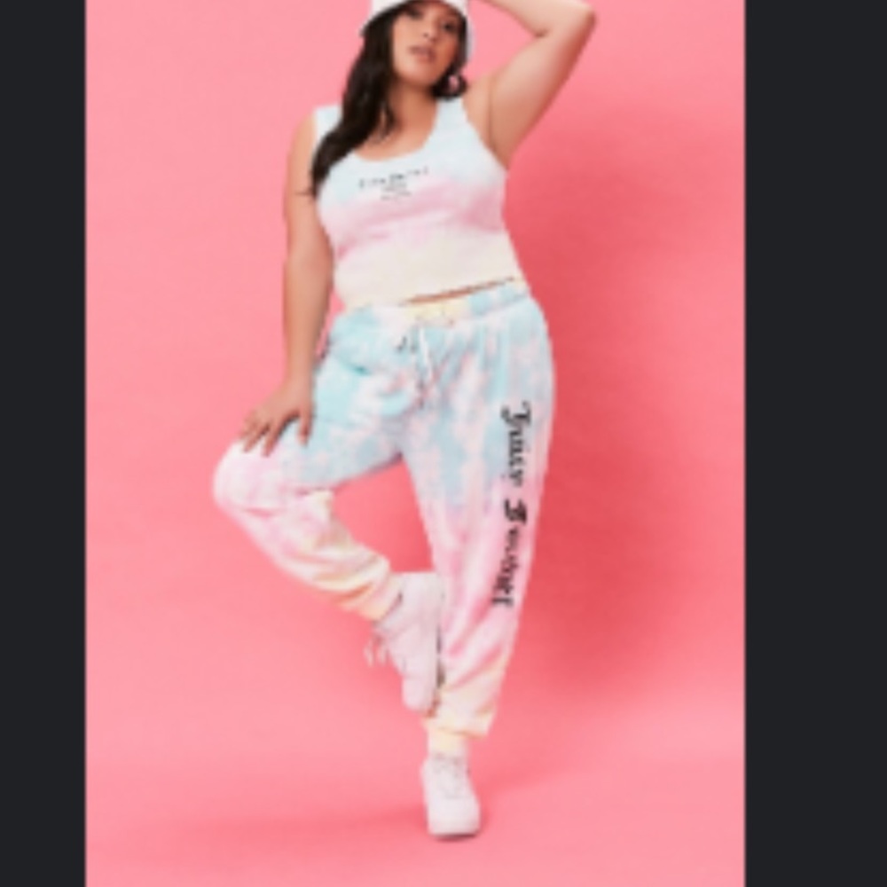 Juicy Couture x Forever 21 Tie-Dye Joggers, 2X